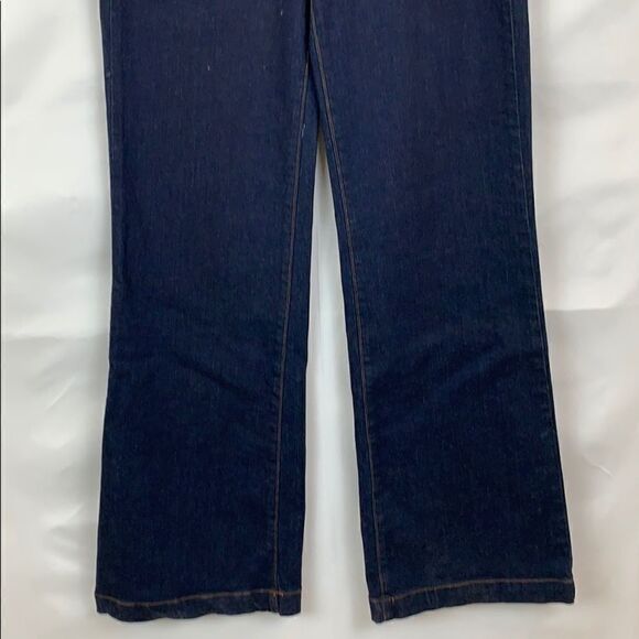 Zara Trafaluc wide leg high rise dark wash jeans - Picture 3 of 8